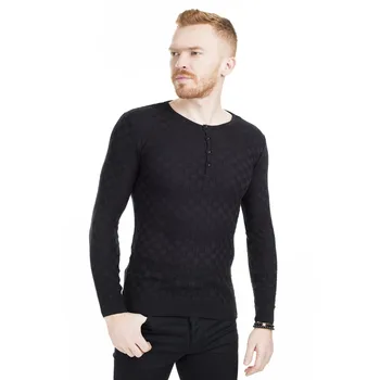 

Buratti Bike Collar Slim Fit Sweater MALE SWEATER 55617 K6501
