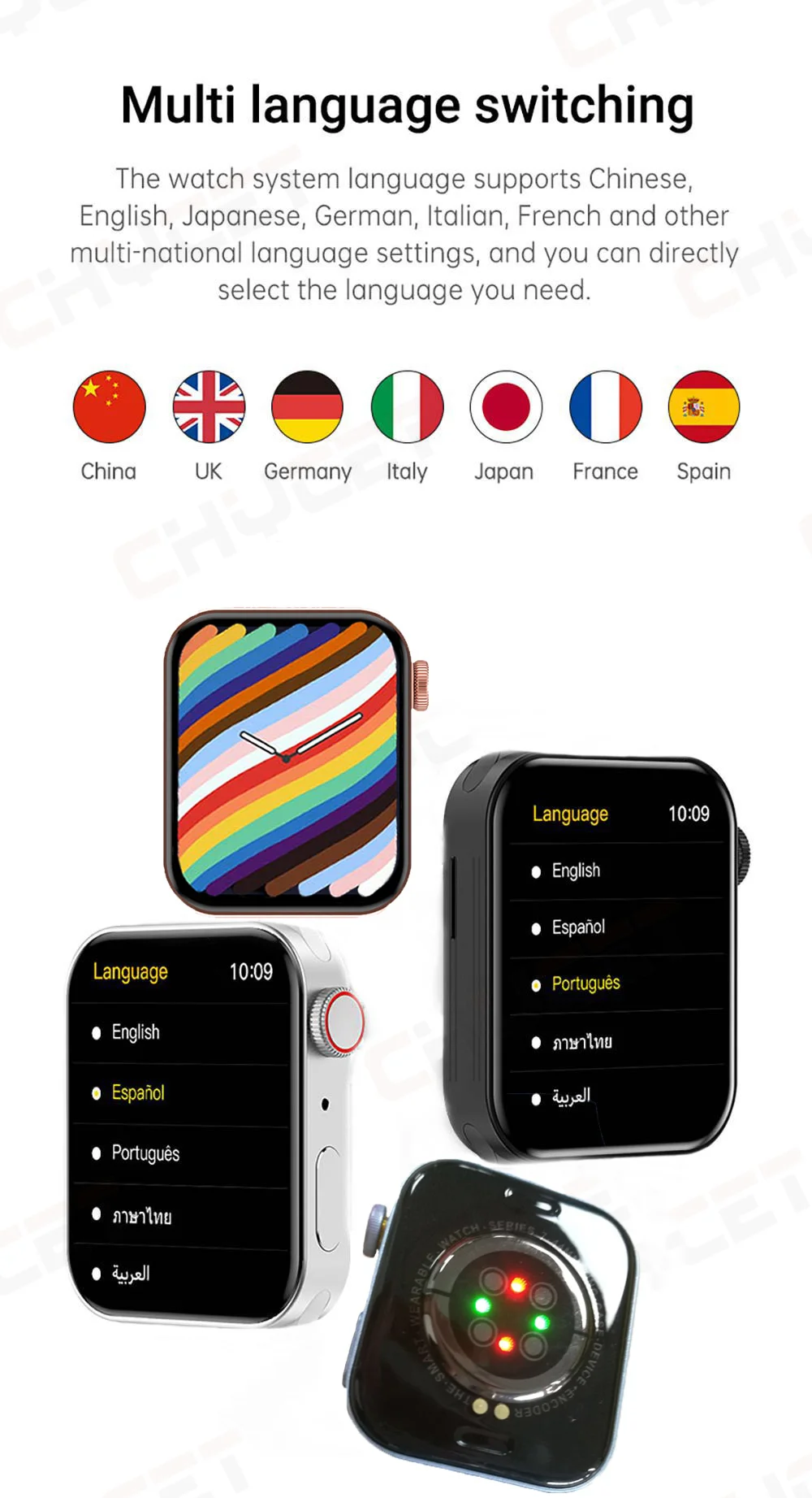 Ue41e38d11f2a462aba3cd607a8ed25ca9 Original IWO Smart Watch Smartwatch Two Button 44 MM Series 7