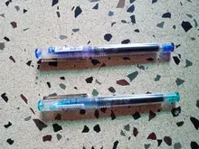Alta calidad 10 color transparente de gran capacidad tinta lapicero de Gel para estudiante de la Escuela de papelería de oficina bien bolígrafo nuevo