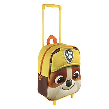 

Travel Trolley bag Paw Patrol 2100001608, with Persona Rubble, with child backpack 3D with a size 31 cm.