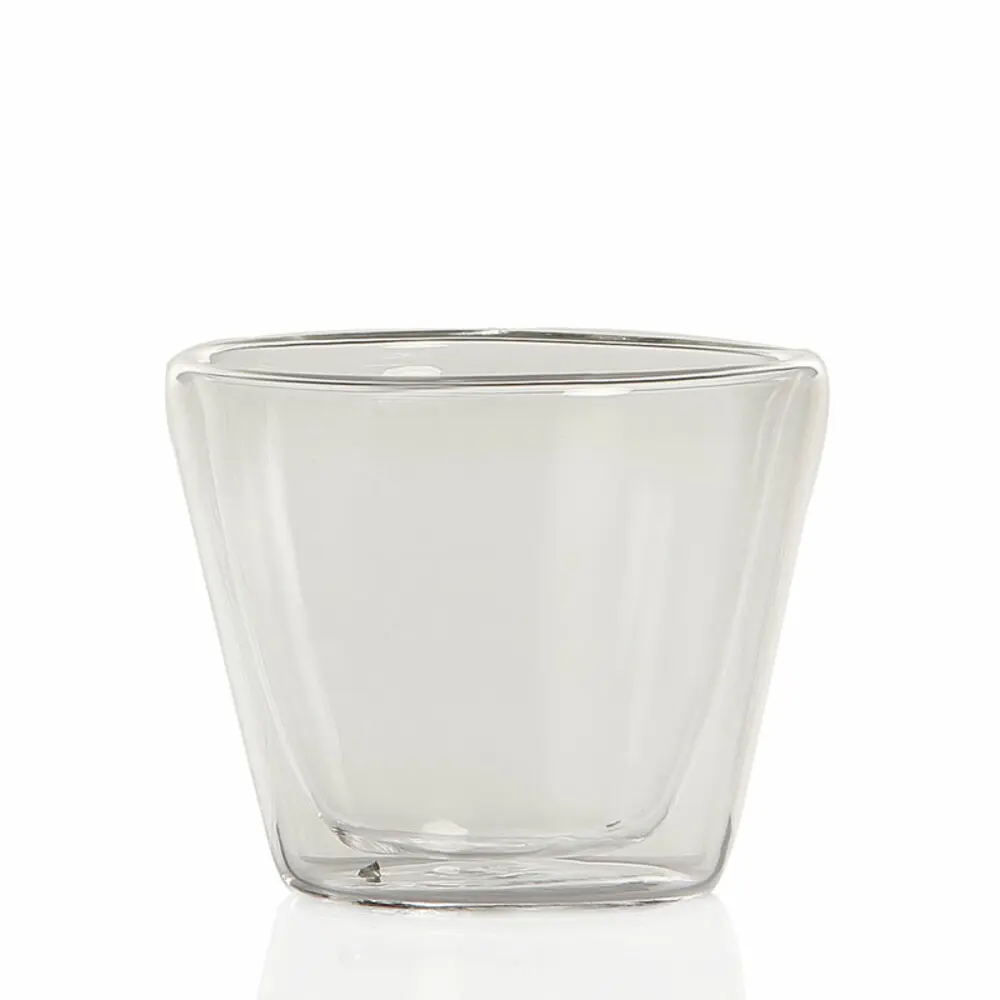 

BiggTea Double Walled Cup, Special Design, Suitable for Tea, Coffee, Espresso, Wholesale, heat Protection Feature, 120 ml,