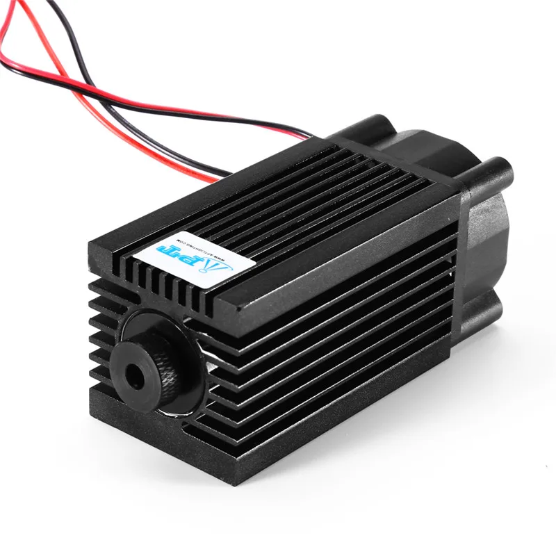 2000mW 450/445nm фокусировка синий фиолетовый лазерный модуль гравировки с TTL