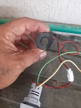 Voltímetro Digital LED cuadrado AC 50-500V 0-100A, amperímetro 110V 220V, medidor de corriente de voltaje, voltímetro, Detector de Tester de voltios para coche