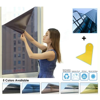 

Arrowzoom Solar Protection Car Home Anti-UV Heat Glare Reduction Window Blocking Tint Film