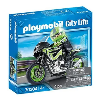 

Playset City Life Moto Playmobil 70204 (4 pcs)