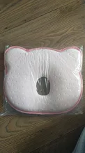 Almohada para Recién Nacido suave bebé enfermería previene la memoria de la cabeza plana cojín de espuma que forma la almohada posicionador para dormir proteger
