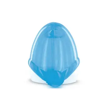 

System DBB REMOND Click-clack (protection of nipples with housing integrated) nude-translucent blue