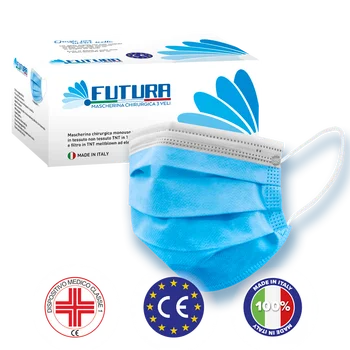 

FUTURA 50 Multicolor Protection Three layers for single use.