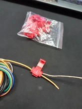 Quick Splice Terminals Cable-Connectors Scotch-Lock Electric-Wire Crimp 50PCS Without