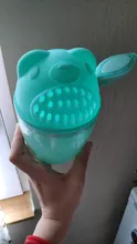 Taza de champú de dibujos animados para niños, cuchara para bebé, ducha, baño, agua, cabezal de natación, botella de riego, vaso de champú para el pelo, 1 ud.