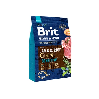 

Brit 3 kg premium by nature sensitive lamb D/dogs with sensitive.