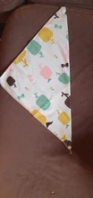 Pechera de algodón con estampado de animales para niños y niñas, babero de tela para eructar, bufanda para cuello de alimentación, accesorios para bebés, Uds.