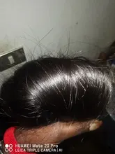 Mechones de cabello humano postizo liso brasileño, extensiones de cabello humano virgen sin procesar, Color Natural, hueso, 30 y 40 pulgadas