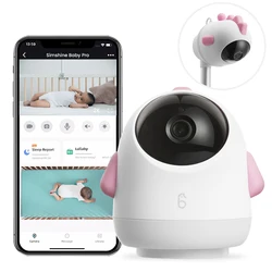 Câmera de segurança interna 5g detecção de movimento monitor do bebê 2k inteligente câmera de vigilância wifi para segurança em casa visão noturna ir
