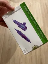 Biomaser-agujas de cartucho de maquillaje permanente Revolution, agujas para Kit de máquina de tatuaje, cejas, 1R,2R,3R,5R, 10 Uds.