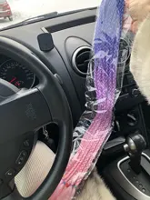 Coletero con banda de goma para el cabello, trenza sintética de ganchillo de 24 pulgadas, extensión de cabello rosa y arcoíris