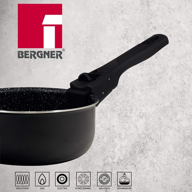 BK 30cm Steel Frypan Black