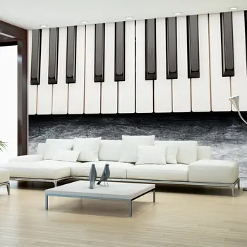 

Wall mural-inspired to Chopin-gray stone-200x140 cm