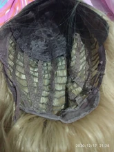 Cosplay Wigs Synthetic-Wigs Brown Golden-Blonde Ombre Women Middle-Part Wavy Long Henry Margu