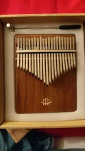 Musical-Instrument Accessories Piano-Gecko Thumb Wooden Hluru Kalimba 21-Key 17 