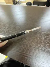 Espátula acrílica para uñas, herramienta de manicura, extensión de Gel UV, pincel para pintar Flores, 1 unidad