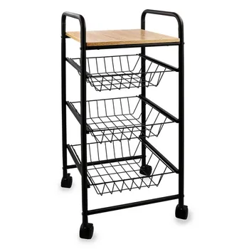 

Vegetable trolley Quid Square Metal (34 x 34 x 76 cm)