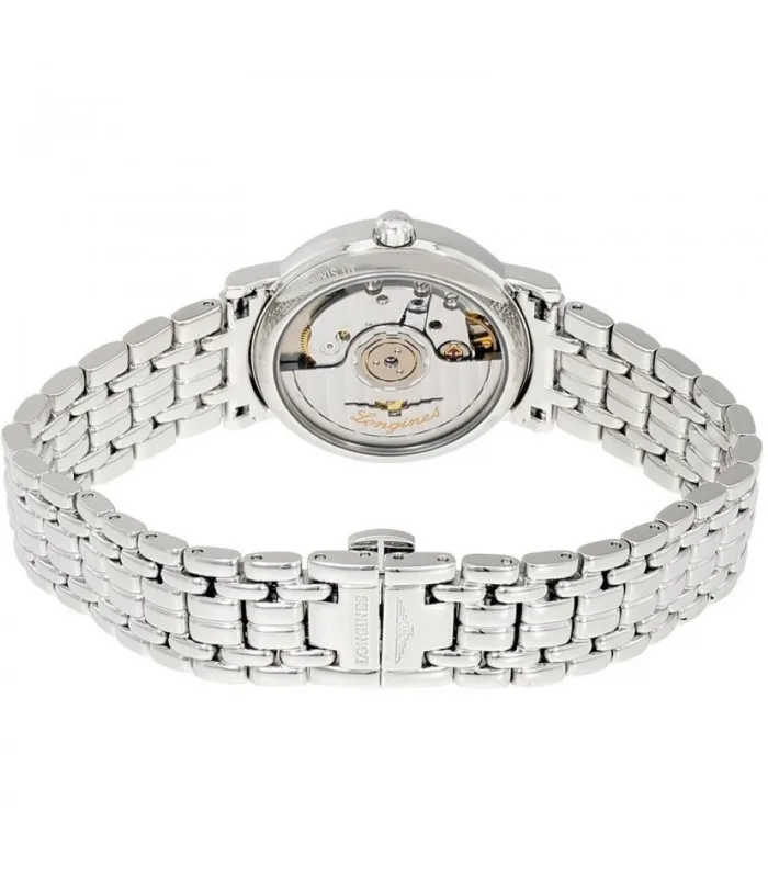 LONGINES часы PRÉSENCE белый автоматический стальной L4.322.4.12.6