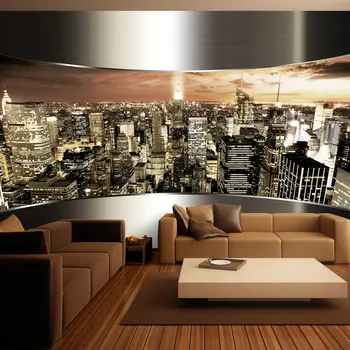 

Wall mural-Panorama of New York City - 350x245 cm