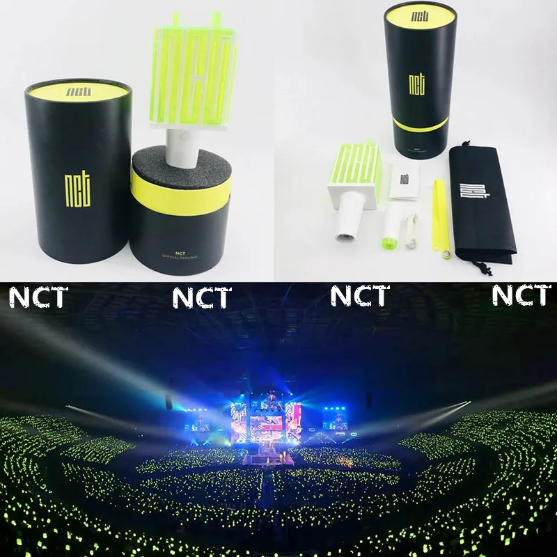 Neo Culture technology Lightstick NCT U July запустила официальный световая палка KPOP вентиляторы коллекция флуоресцентный стержень