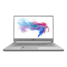 Ноутбук MSI P65-1070ES 15," i9-9880H 64 Гб ОЗУ 2 ТБ SSD серебристый