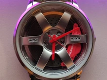 Sports Watch Clock Wheel Car Custom-Design NEKTOM Waterproof Mens Hub Rim Creative