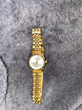 Marca CHENXI de lujo dorado con diamantes de imitación para mujer, resistente al agua, de cuarzo