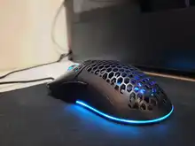 RGB Gaming Mouse Ergonomic-Mice Computer-Gamer Honeycomb-Shell Lightweight Delux M700