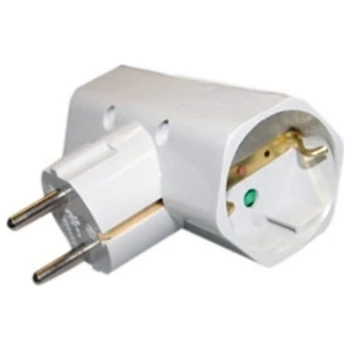 

Socket adapter Silver Electronics 3500W White