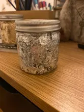 3g Oro de imitación plata hoja de cobre lentejuelas brillos de hoja de escamas hojas a granel papel de aluminio para dorado DIY decoración artística de uñas