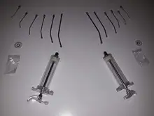 Parrot Syringe Tubes Bird-Feeding Curved-Gavage with 6pcs 1pcs 20ml/50ml