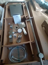 GAPPO-Sistema de ducha termostático, mezclador de agua de ducha, grifos de bañera montados en pared de la Ducha