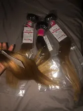 Weave Bundles Human-Hair-Extensions Blonde Brazilian Hair Ombre Straight Honey Remy Deal