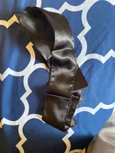 Atimiaza-Pañuelo con borde satinado para mujer, bandana para el pelo, pelucas frontales, diadema de satén suave para maquillaje, cara, deporte, Yoga