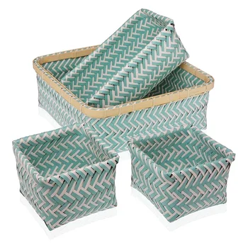 

Basket set polypropylene (4 Pieces) (31 x 12 x 31 cm)