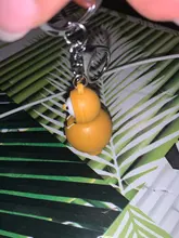 Llavero con forma de pato Kawaii de dibujos animados para mujer, llavero de animal personalizado, bolso colgante, llavero de regalo para niños