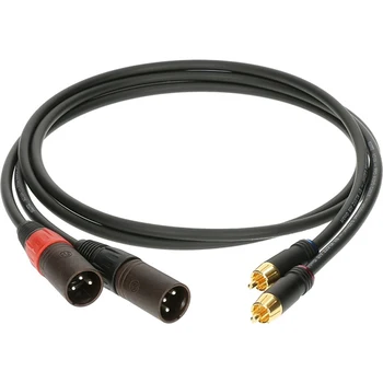 

Al-rm0300 acoustic cable RCA-xlrm, 3 M, 2 pcs, Klotz