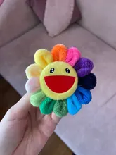 Broche creativo para ropa, accesorios de ropa, alfileres, flor de peluche, broche colorido, insignia de arco iris, correa de pelo bonito de 60cm, 2019