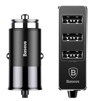 

Автомобильная зарядка Baseus Enjoy Together 4 USB CCTON-01