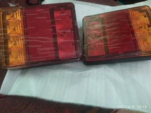 Tail-Light Trailer-Truck Rear-Parts Lamps-Pair Car Led Waterproof 12V 8 for IP65 2pcs