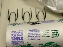 Stamping-Plates Stencils Nail-Art-Stamp Letter-Word 1-321 HJJK Multi-Styles 12--6