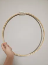 Hoop-Ring Sewing-Tools Cross-Stitch-Machine Embroidery Bamboo-Frame Hand Needlecraft