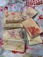 El Sr. De papel 30 unids/caja 8 diseños Ins estilo de flores y hierba serie creativo mensaje cuenta mano Deco DIY caja de cerillas, Material de papel