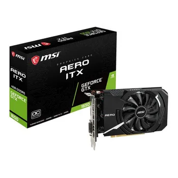 

Gaming Graphics Card MSI NVIDIA GTX 1650 AERO 4 GB GDDR5