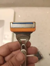 4 unids/lote cuchillas de afeitar 5 capa de hojas de afeitar para Gilettee de energía de fusión de afeitar cuchillas Gillette Proglide máquina